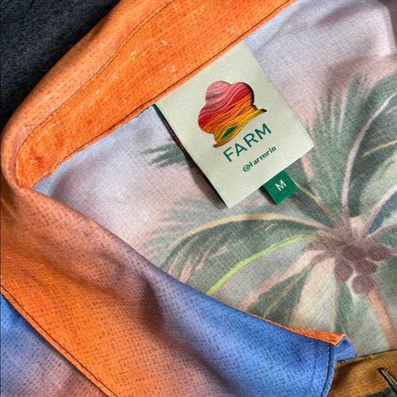 FARM Rio Multicolor Tropical Long Sleeve Dress - Picture 4 of 9